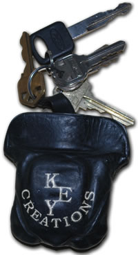 The Key Creations Custom Embroidered Key Pouch